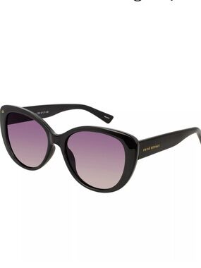 PRIVE REVAUX 56mm Over The Moon Cat Eye Sunglasses in black